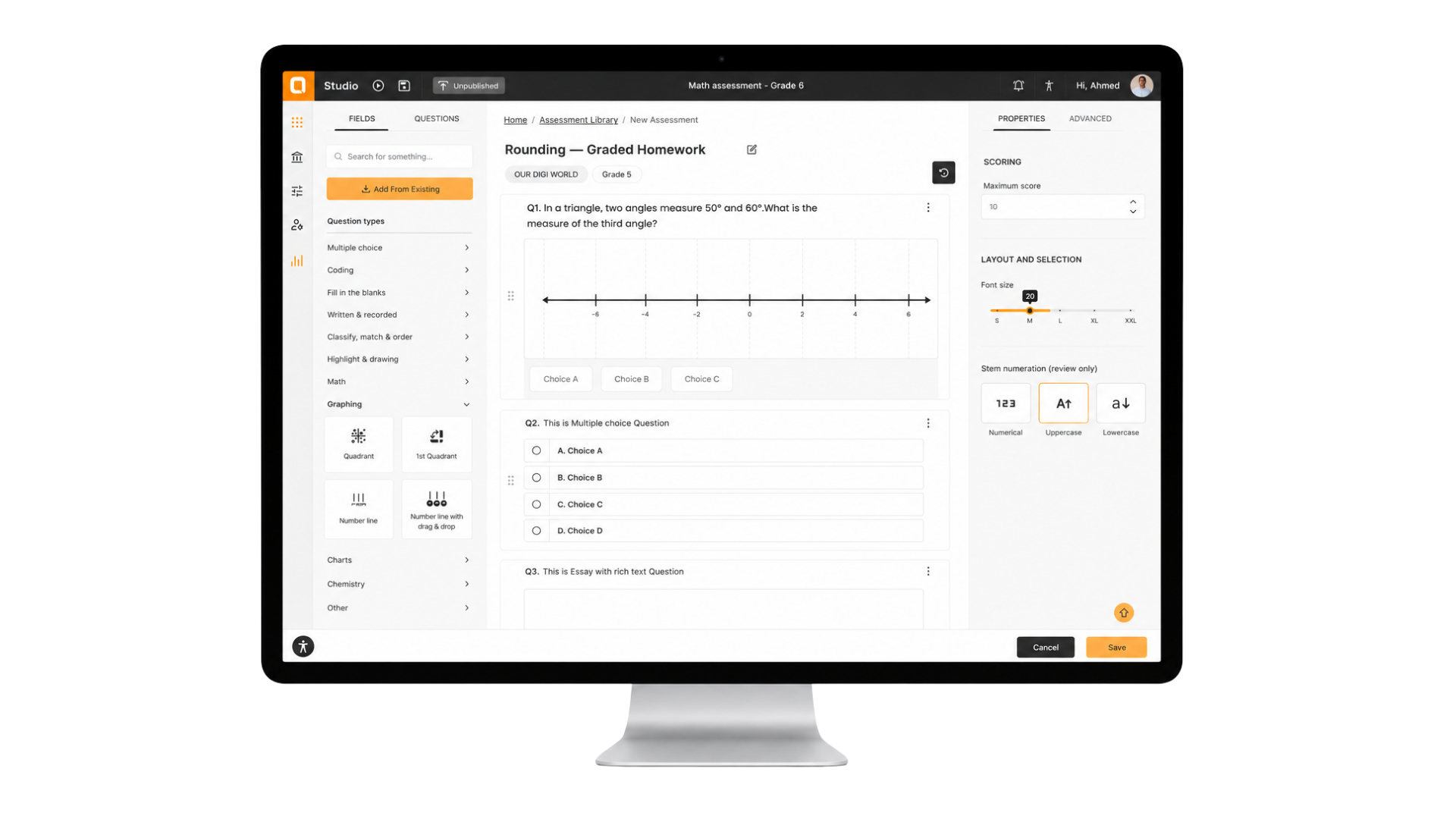 OBEASSESS AI-assisted question authoring