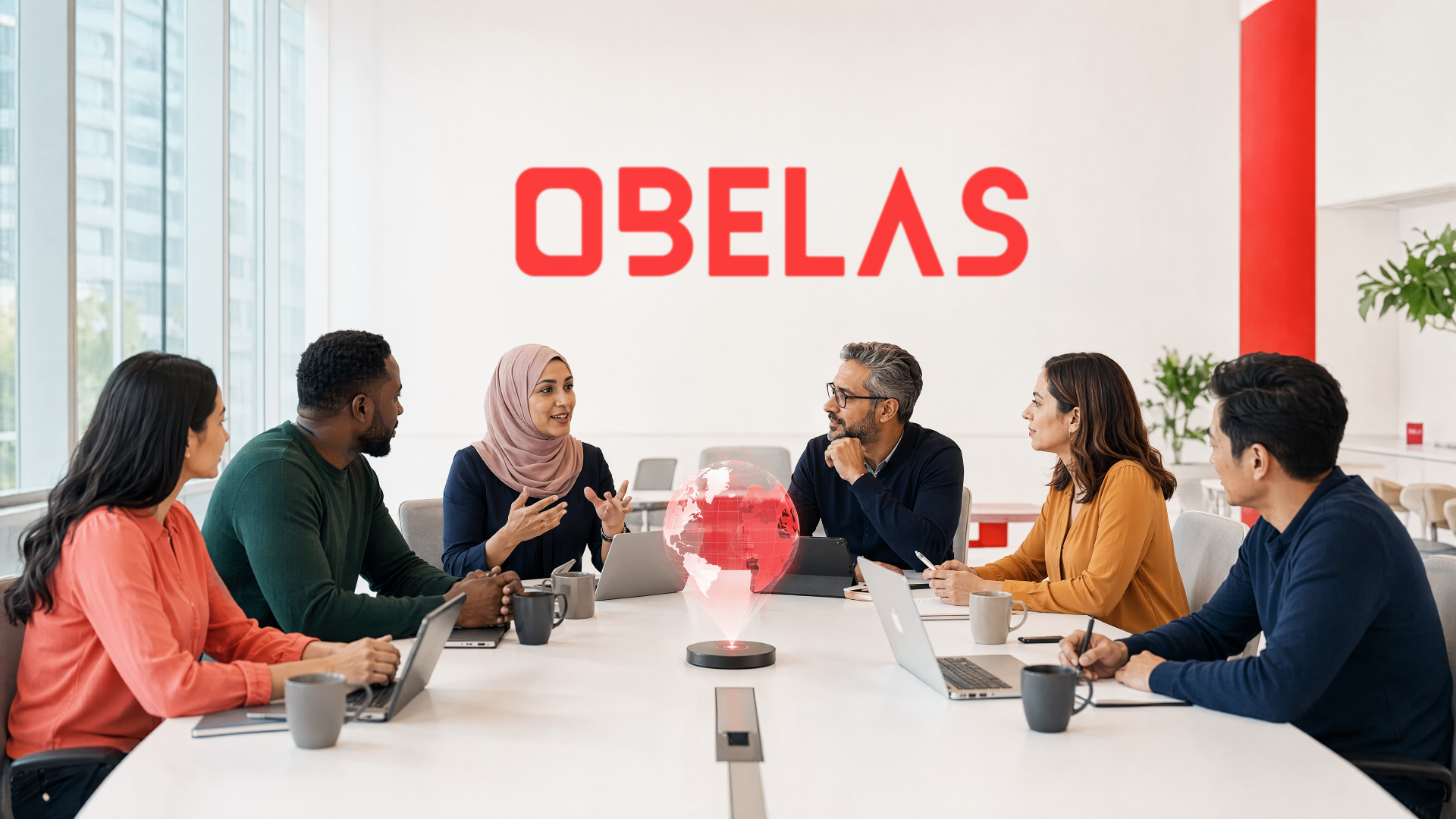 OBELAS academic team planning together with school leaders