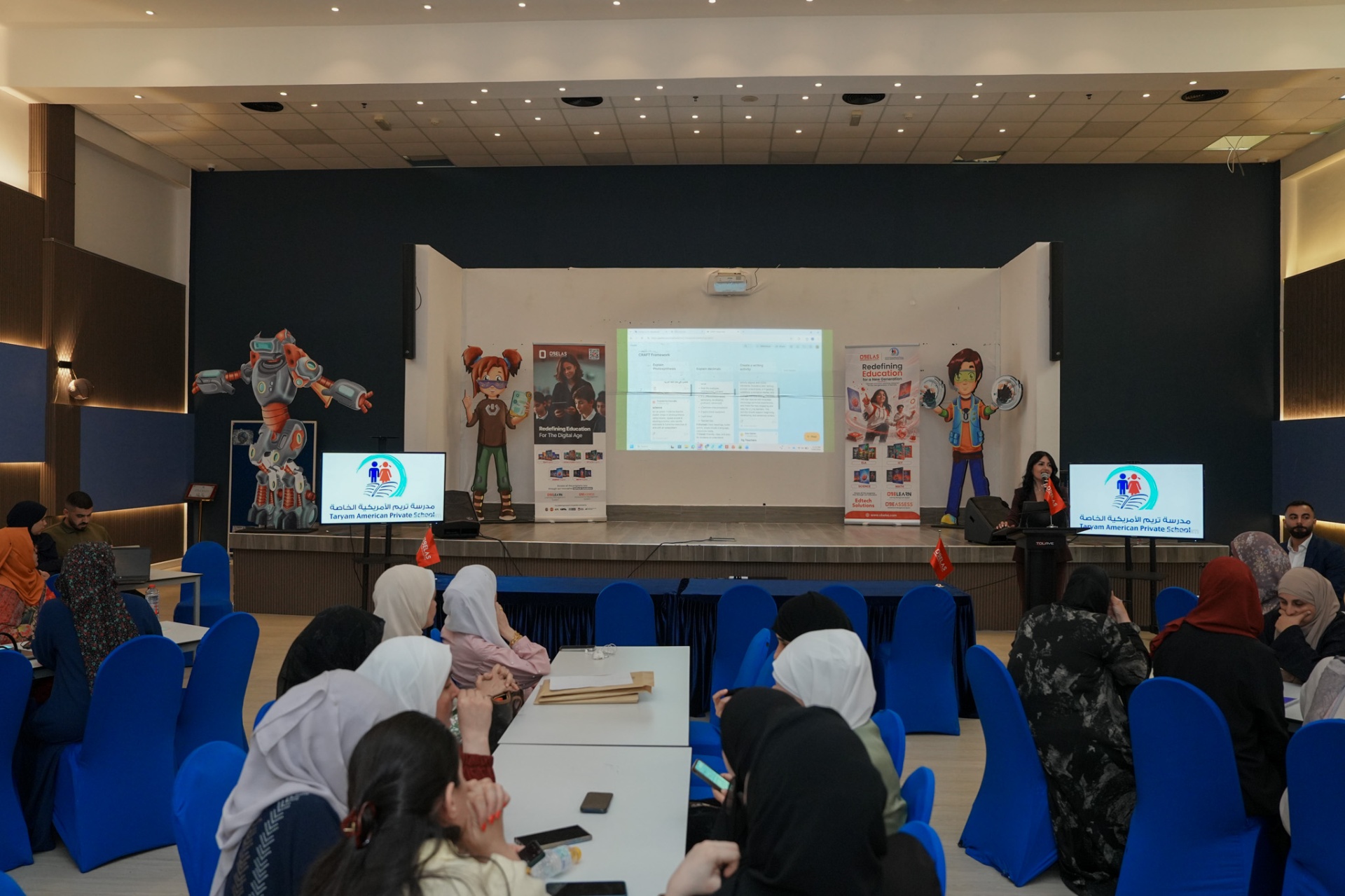 OBELAS academic session at Taryam American Private School