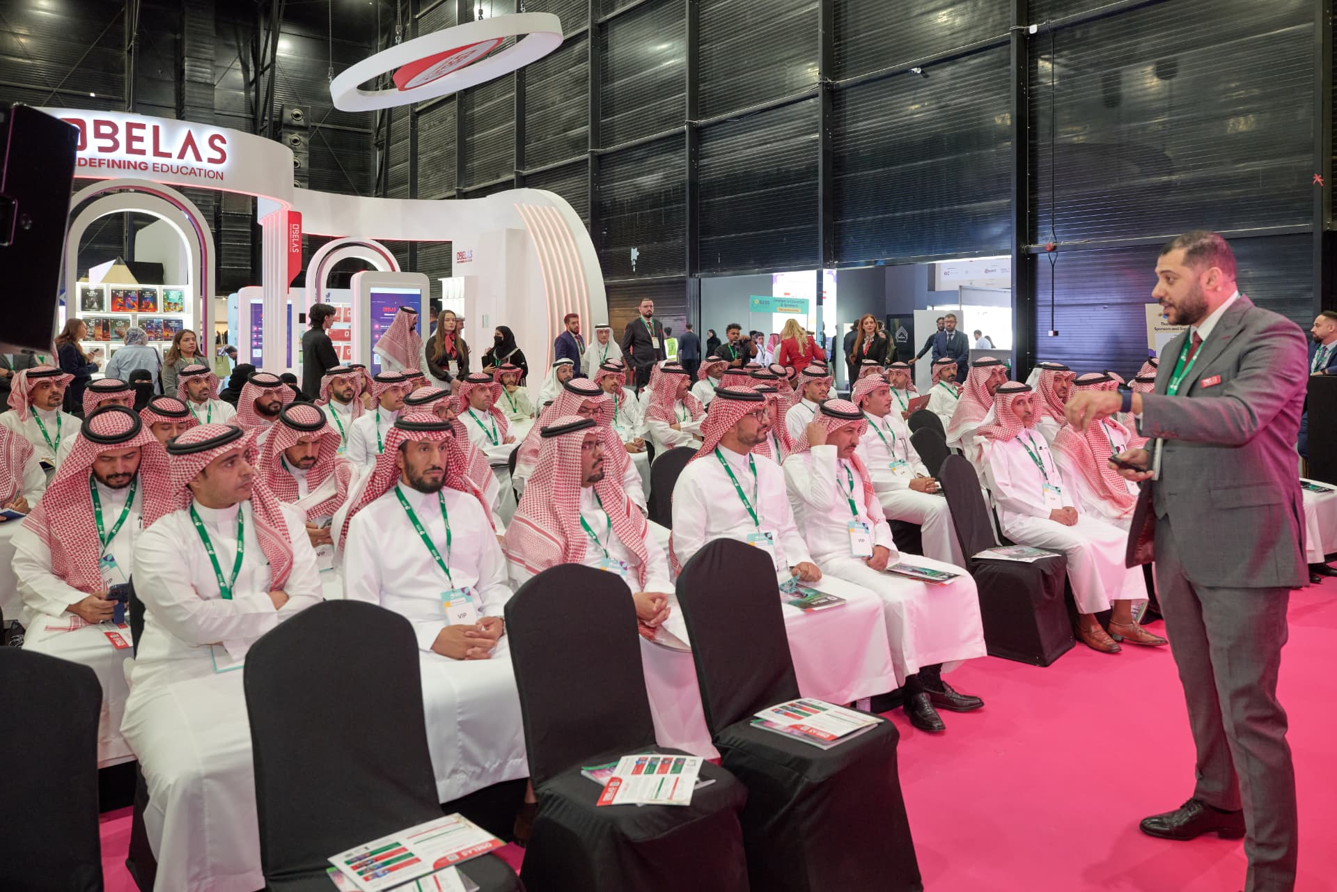 Shady Elkassas delivering the dedicated session for representatives of the Saudi Ministry of Defense