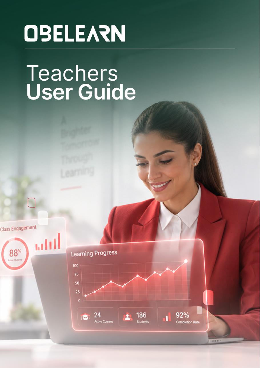 Cover of the OBELEARN® Teacher Guide