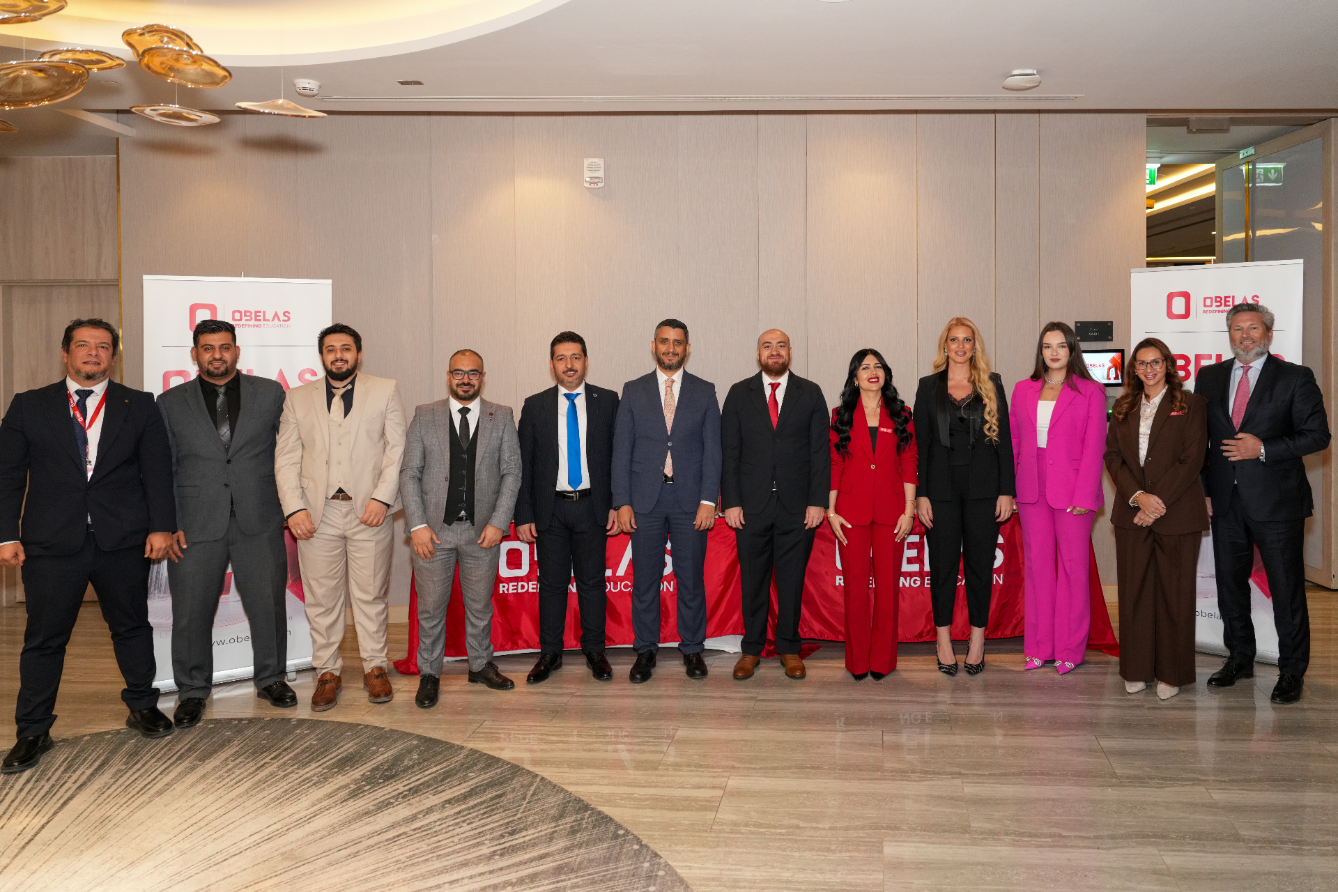 "OBELAS team at the Saudi Summit Riyadh"