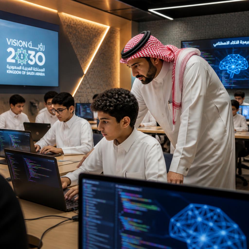 Our Digi World in a Saudi classroom