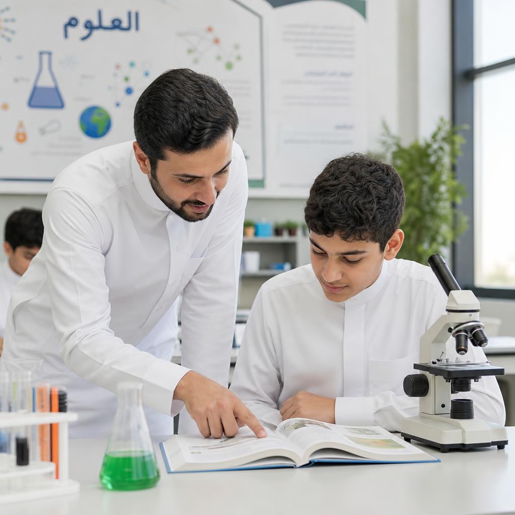 OBELAS Science in a Saudi classroom